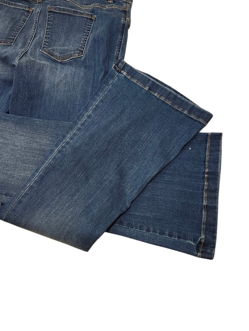 Spanx Women's Blue Flared Jeans - XL - Picture 3 of 5